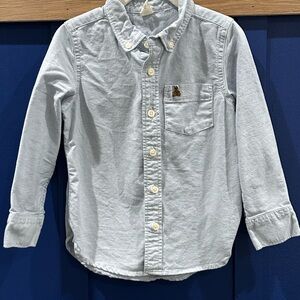 GAP Kids Button-Up Shirt - Light Blue